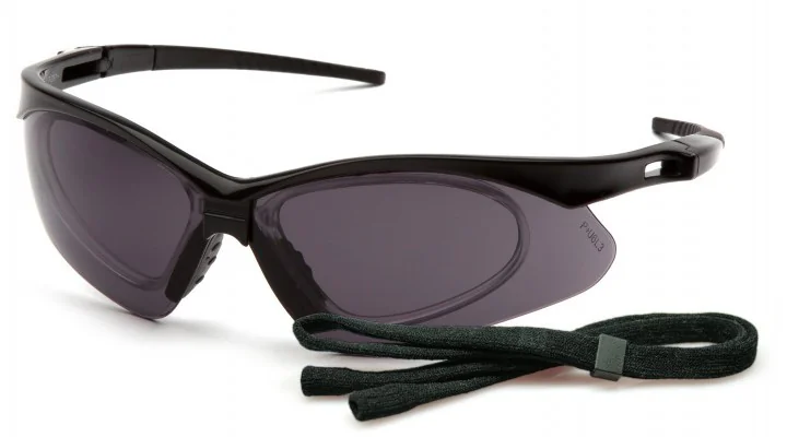 Очки защитные открытые Pyramex PMXtreme RX (gray) Anti-Fog, серые с вставкой под диоптрии