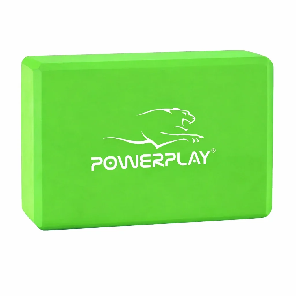 Блок для йоги PowerPlay 4006 Yoga Brick М'ятний