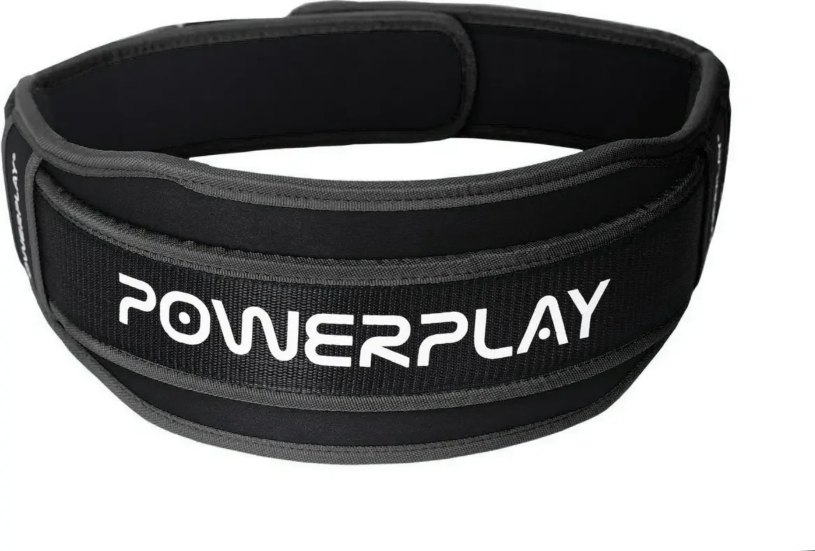 Пояс неопреновий для важкої атлетики Power Play 5546 Black XL