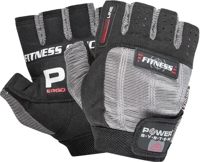 Рукавички для фітнесу Power System PS-2300 Fitness Grey/Black XS