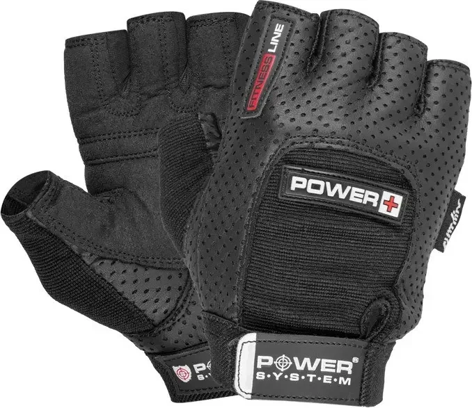 Рукавички для фітнесу Power System PS-2500 Power Plus Black/Grey S