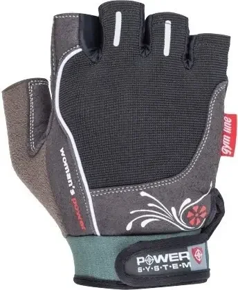 Рукавички для фітнесу Power System PS-2570 Woman’s Power жіночі Black XS