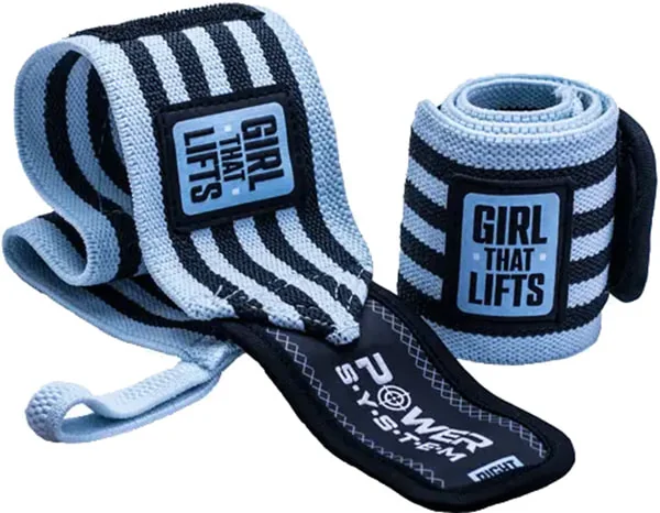 Бинти для зап'ясть (кистьові бинти) Power System PS-3510 Wrist Wraps GTL Blue