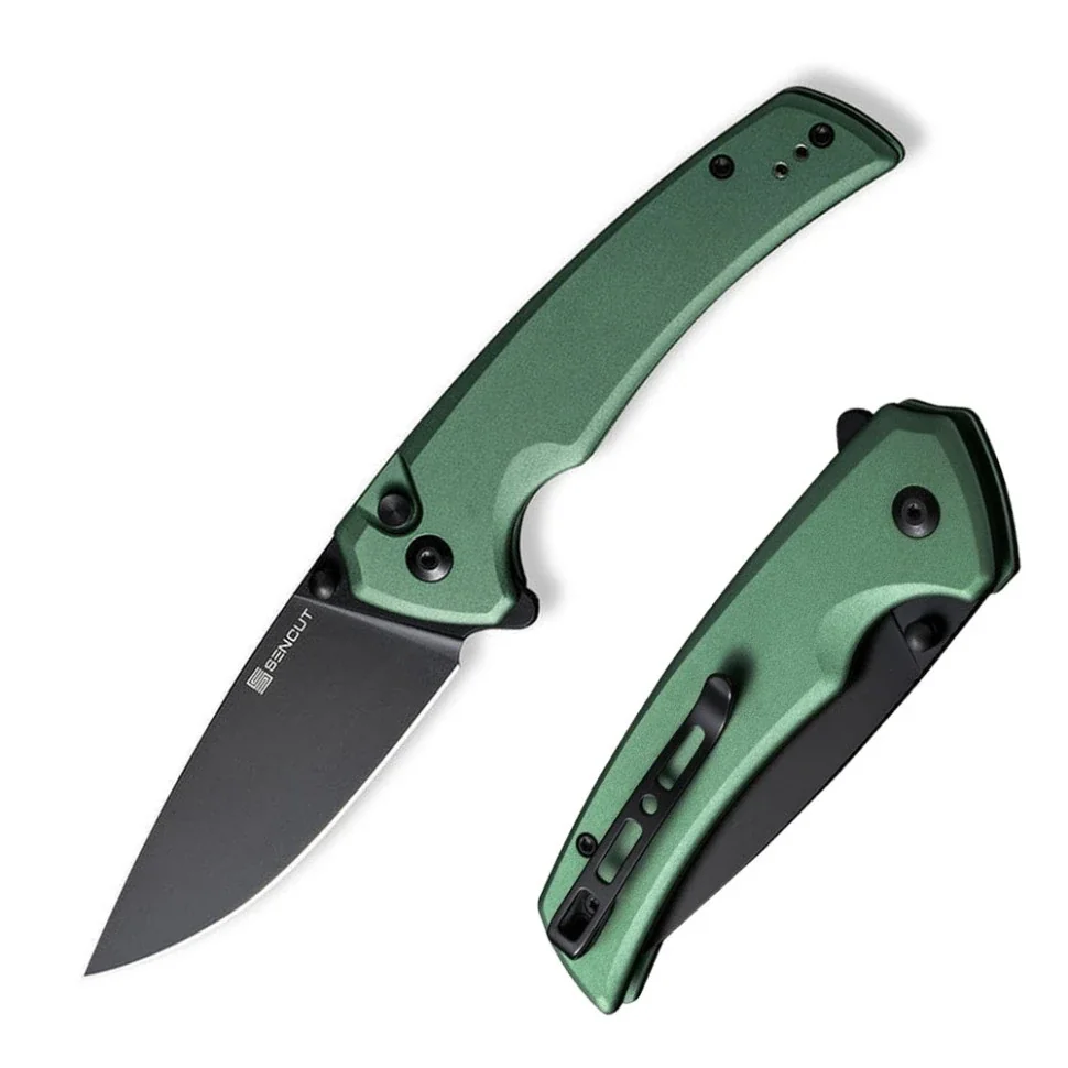 Ніж складаний туристичний Sencut Serene, (8.8 см) D2 / Aluminum зелений