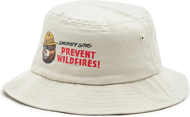 Бейсболка AMERICAN NEEDLE Smokey Bear Twill Bucket Side