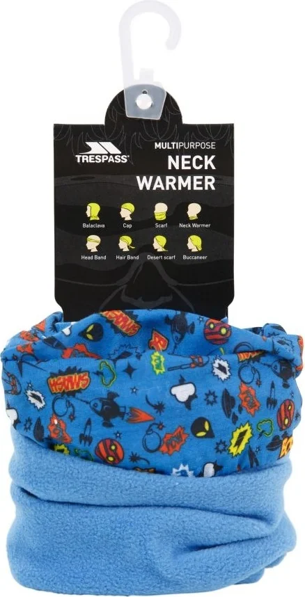 Бафф CALLAGHAN - KIDS NECKWARMER UCHSSCN20001-COMIC PRINT Trespass TU Синій