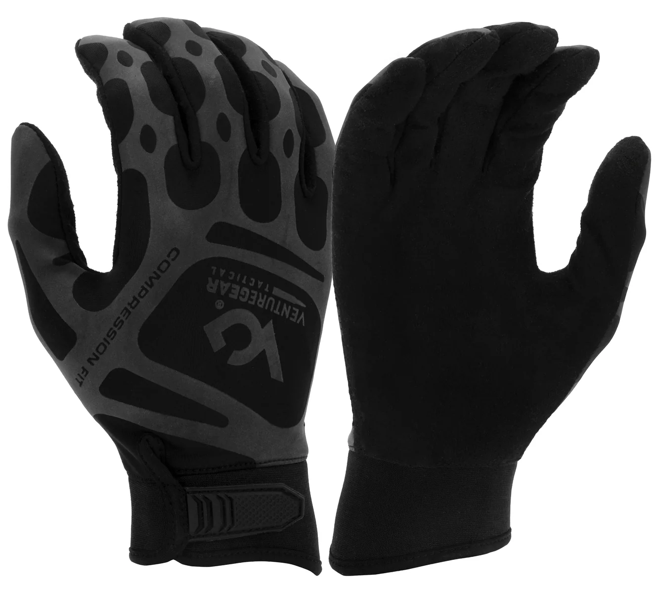 Тактические перчатки Venture Gear Tactical VGTG10 Compression Fit, черные, размер L (9)
