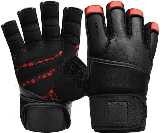 Рукавички для фітнесу RDX L7 Micro Plus Red/Black XL