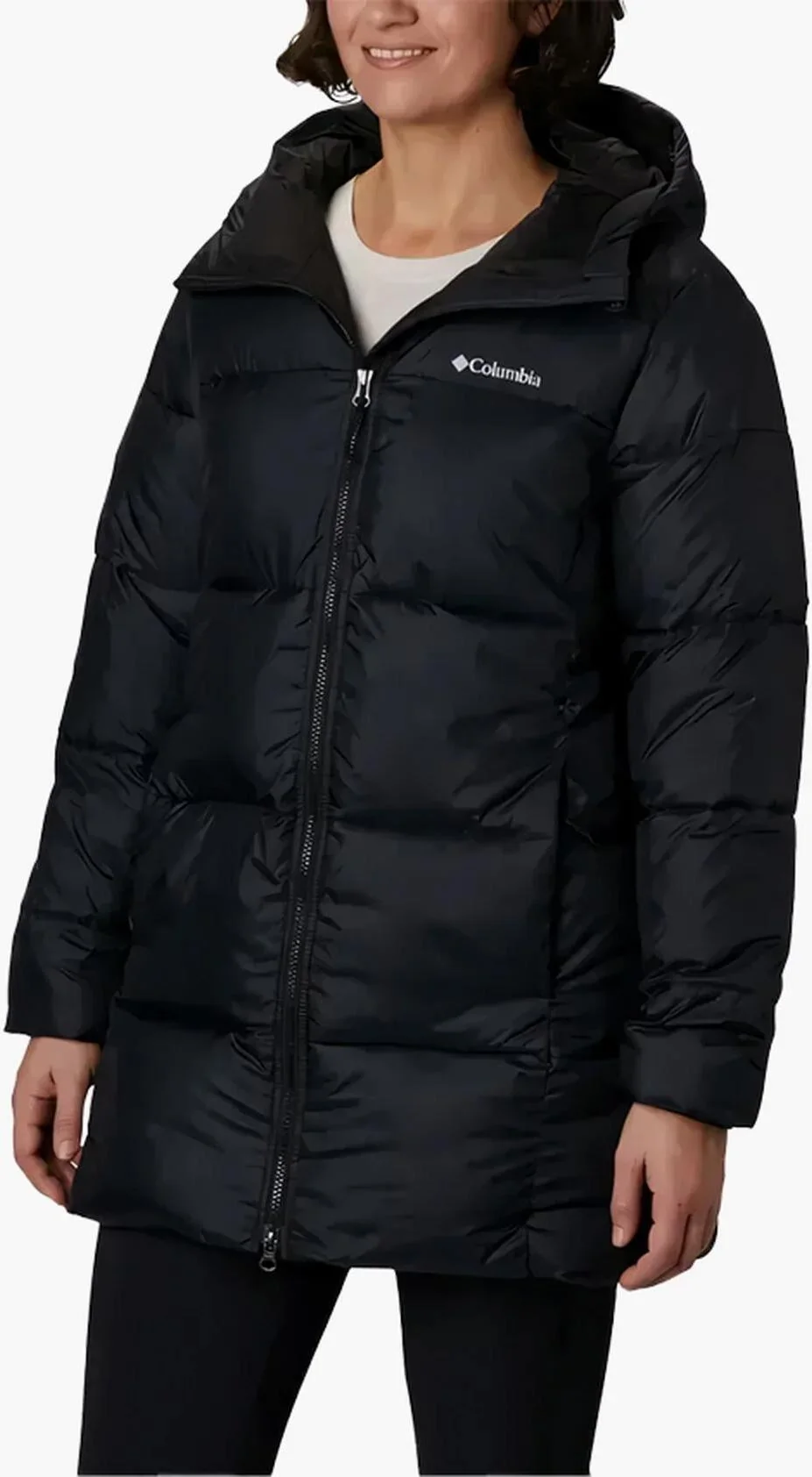 Оригінальна тепла жіноча куртка Columbia Puffect Mid Jacket Omni-heat