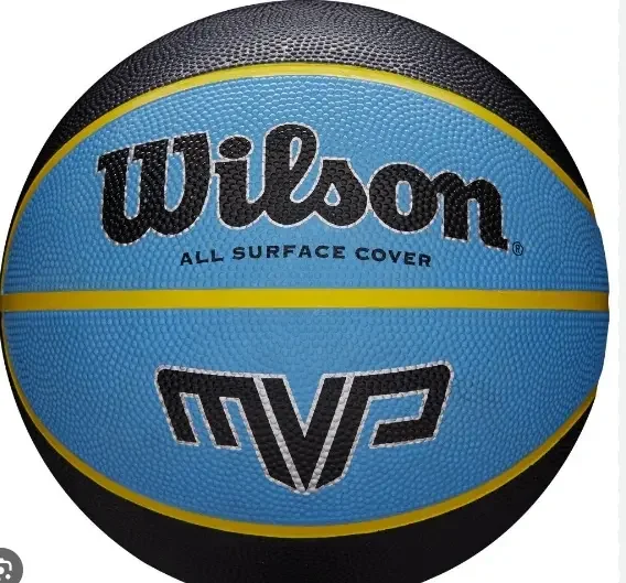 М'яч баскетбольний Wilson MVP 275 black/blue size 5