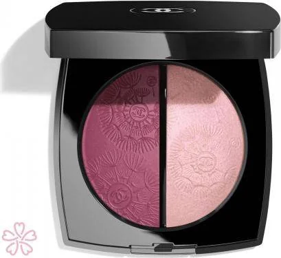 Палетка: румяна и пудра с эффектом сияния CHANEL Jardin Imaginaire Blush And Highlighter Duo LIGHT AND BERRY