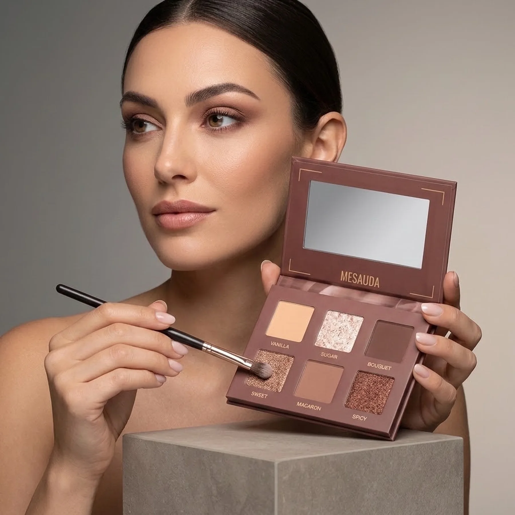 Палетка теней для глаз MESAUDA Bare Harmony 3.0 6 г 204 Delicious Rose