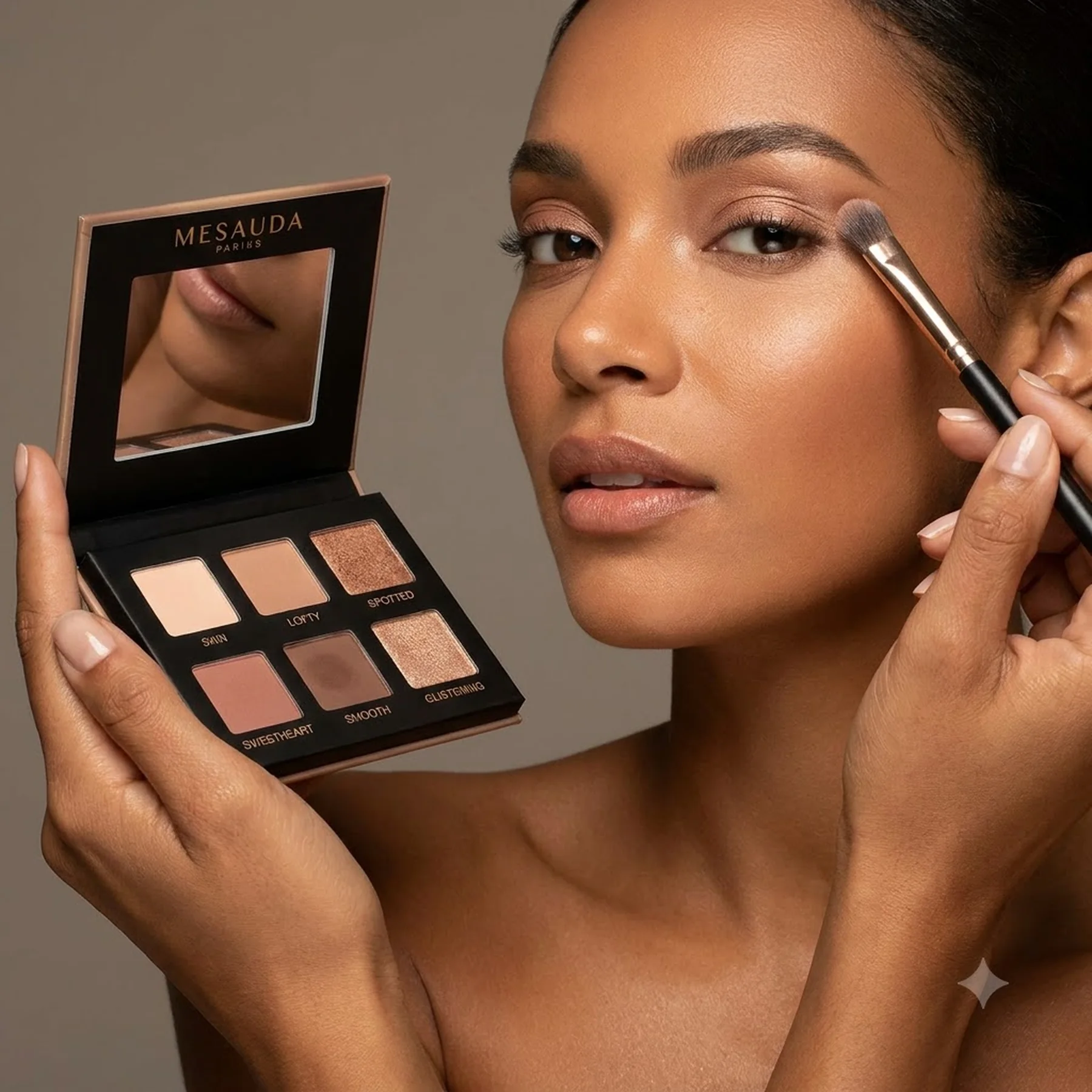 Палетка теней для глаз MESAUDA Bare Harmony 3.0 6 г 206 Timeless Nude