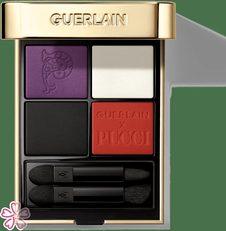 Палетка теней для век Guerlain Ombre G Quad Eyeshadow Palette 045 MARMO VIBE
