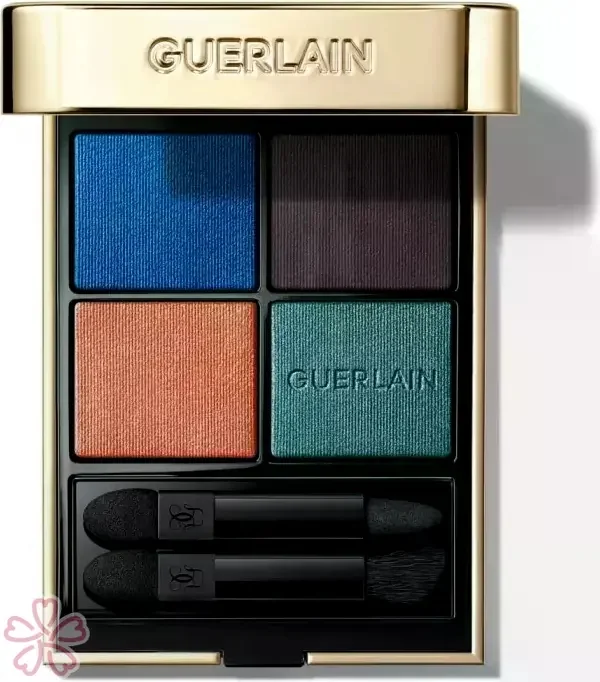 Палетка теней для век Guerlain Ombre G Quad Eyeshadow Palette 360 Mystic Peacok