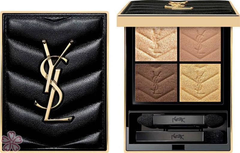 Палетка теней для век Yves Saint Laurent Couture Mini Clutch Eyeshadow Palette 4 г 800 Over Dore
