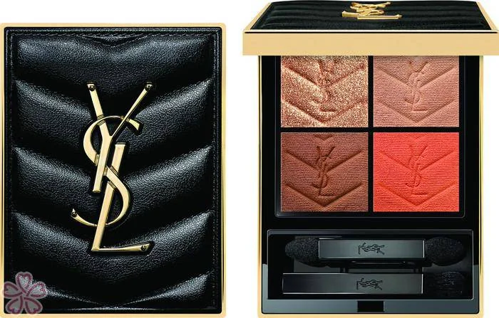 Палетка теней для век Yves Saint Laurent Couture Mini Clutch Eyeshadow Palette 4 г 810 Over Orange