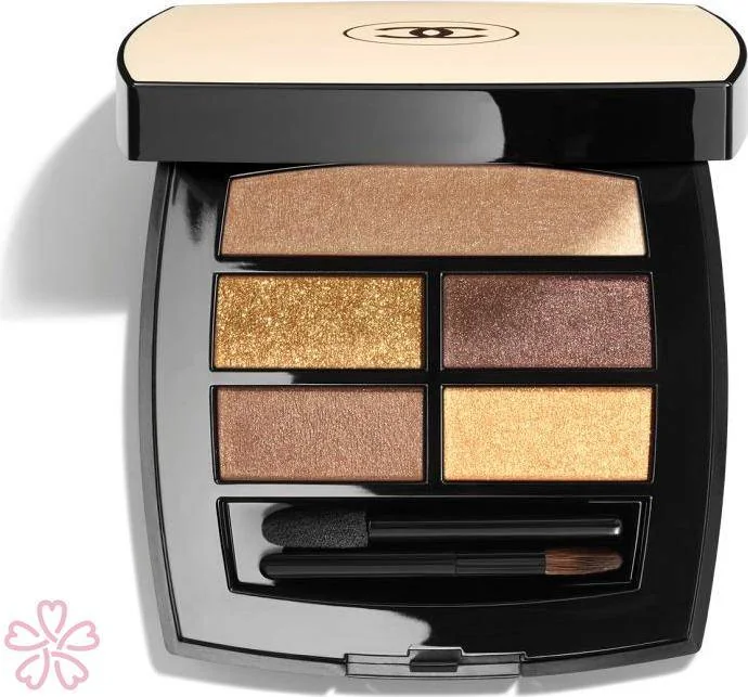 Палитра теней для век с эффектом естественного сияния CHANEL Les Beiges Palette Regard Belle Mine Naturelle 4.5 г Deep