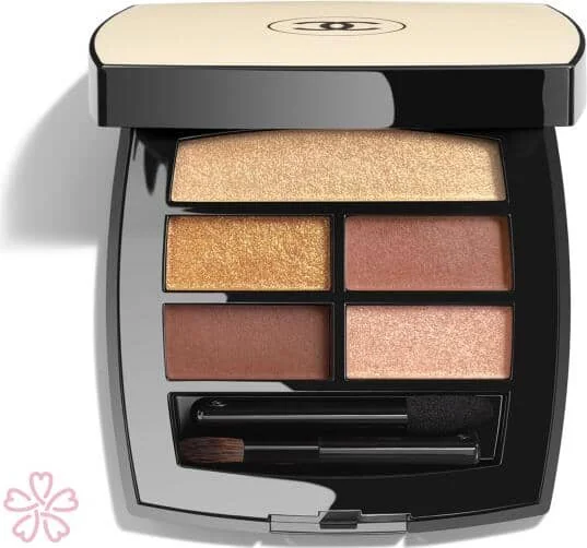 Палитра теней для век с эффектом естественного сияния CHANEL Les Beiges Palette Regard Belle Mine Naturelle 4.5 г Golden
