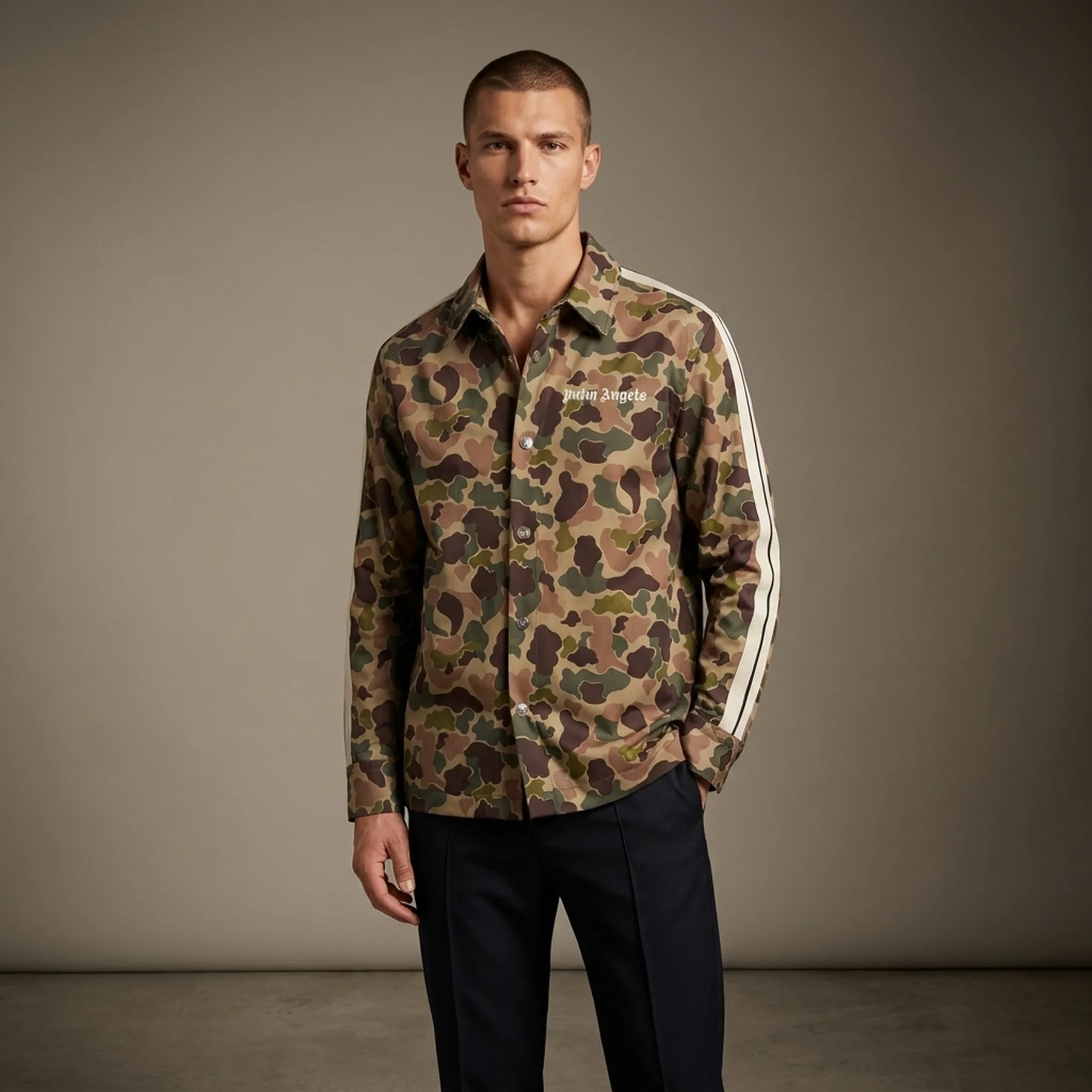 Palm Angels Camo Track Jacket