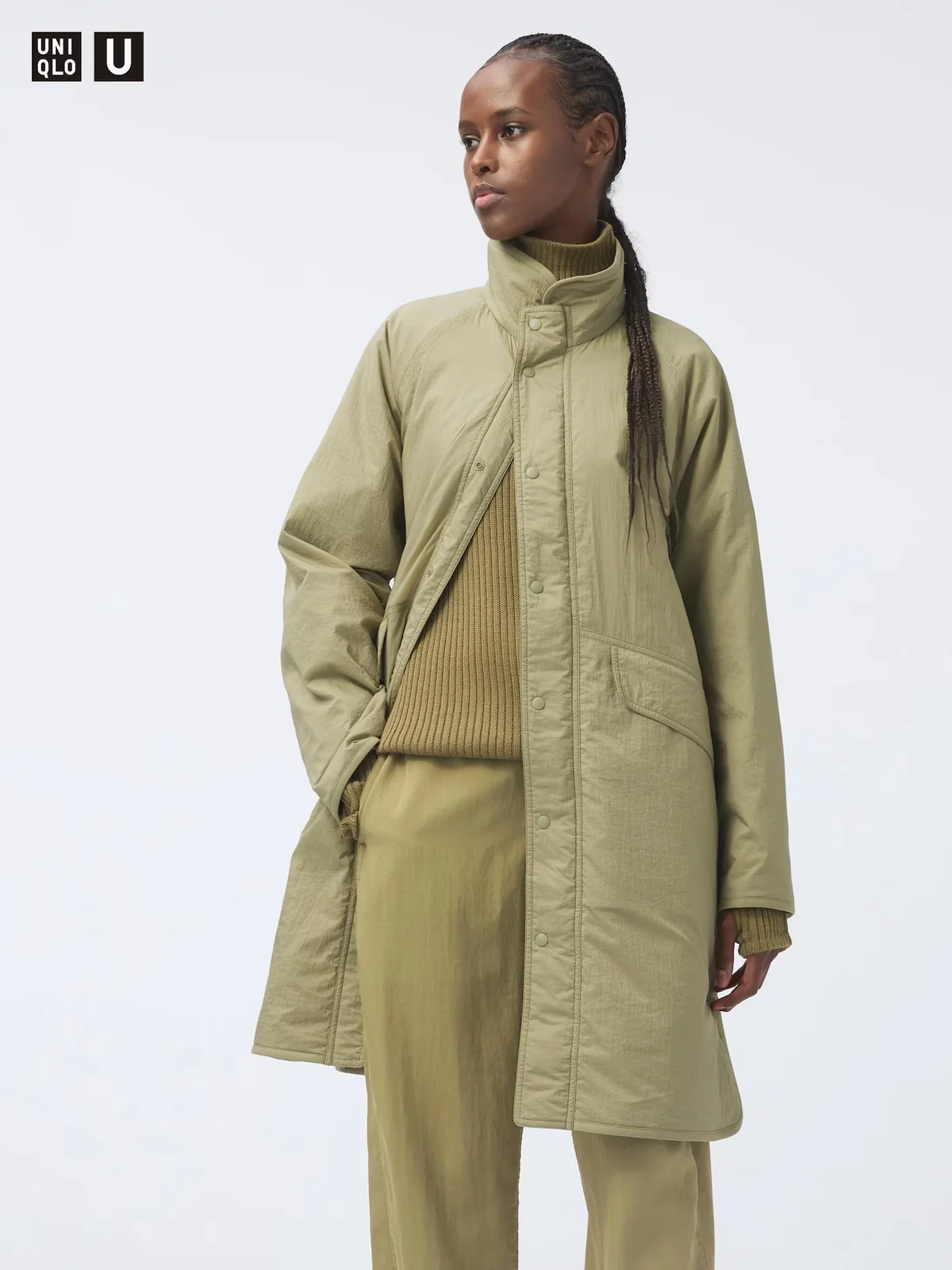 Пальто довге PUFFERTECH UNIQLO куртка 1159826559