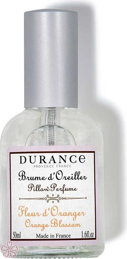 Духи для постели Durance Pillow Perfume 50 мл Апельсиновий цвіт