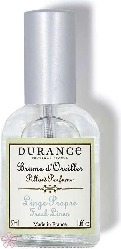 Духи для постели Durance Pillow Perfume 50 мл Свіжа постільна білизна
