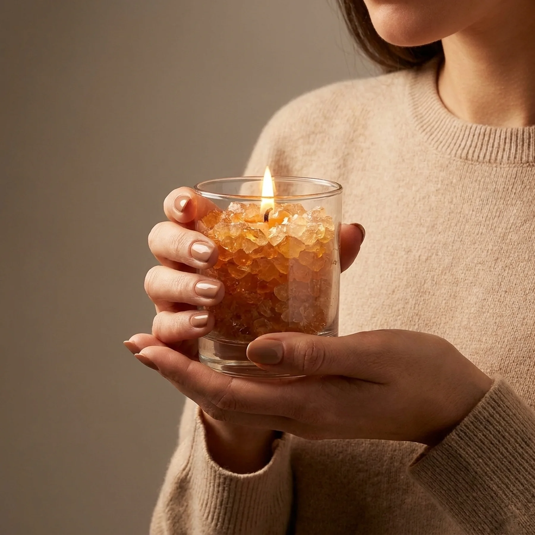 Парфюмированная свеча Durance Perfumed Handcraft Candle 180 г Амбра