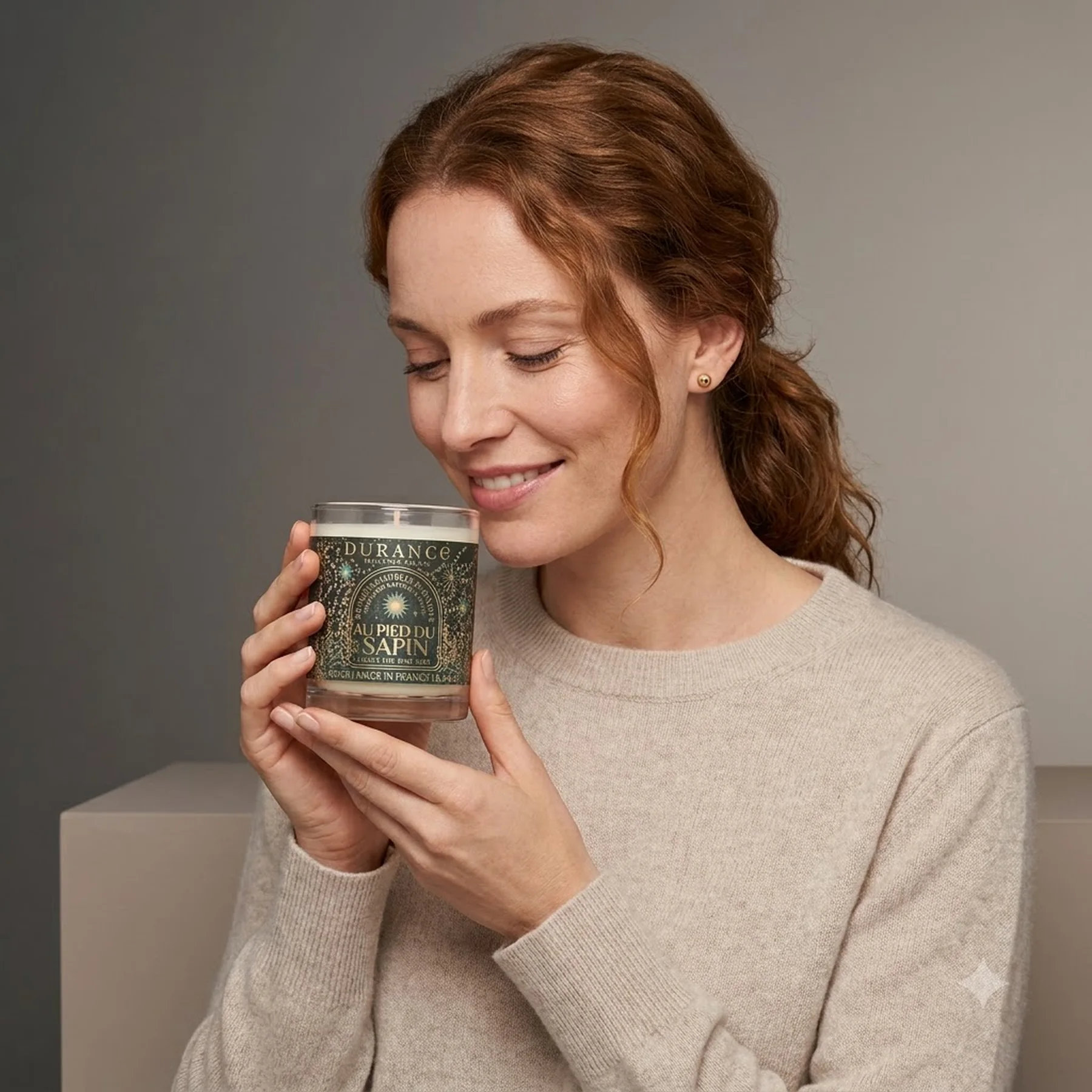 Парфюмированная свеча Durance Perfumed Handcraft Candle 180 г Біля підніжжя ялинки