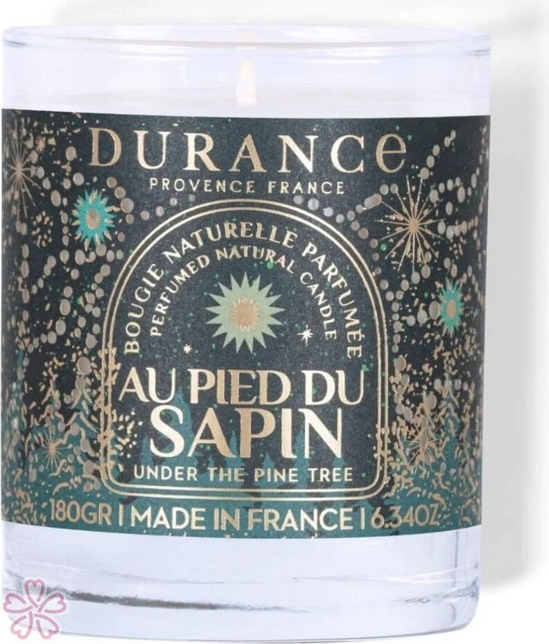 Парфюмированная свеча Durance Perfumed Handcraft Candle 180 г Біля підніжжя ялинки