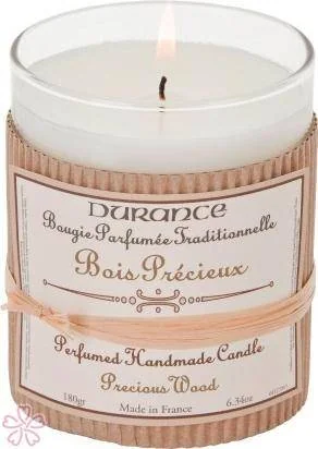 Парфюмированная свеча Durance Perfumed Handcraft Candle 180 г Ценные  породы дерева