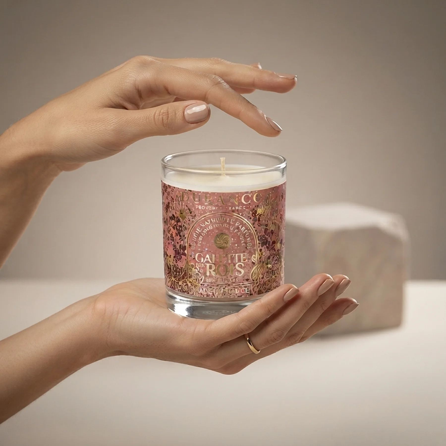Парфюмированная свеча Durance Perfumed Handcraft Candle 180 г Королівський торт