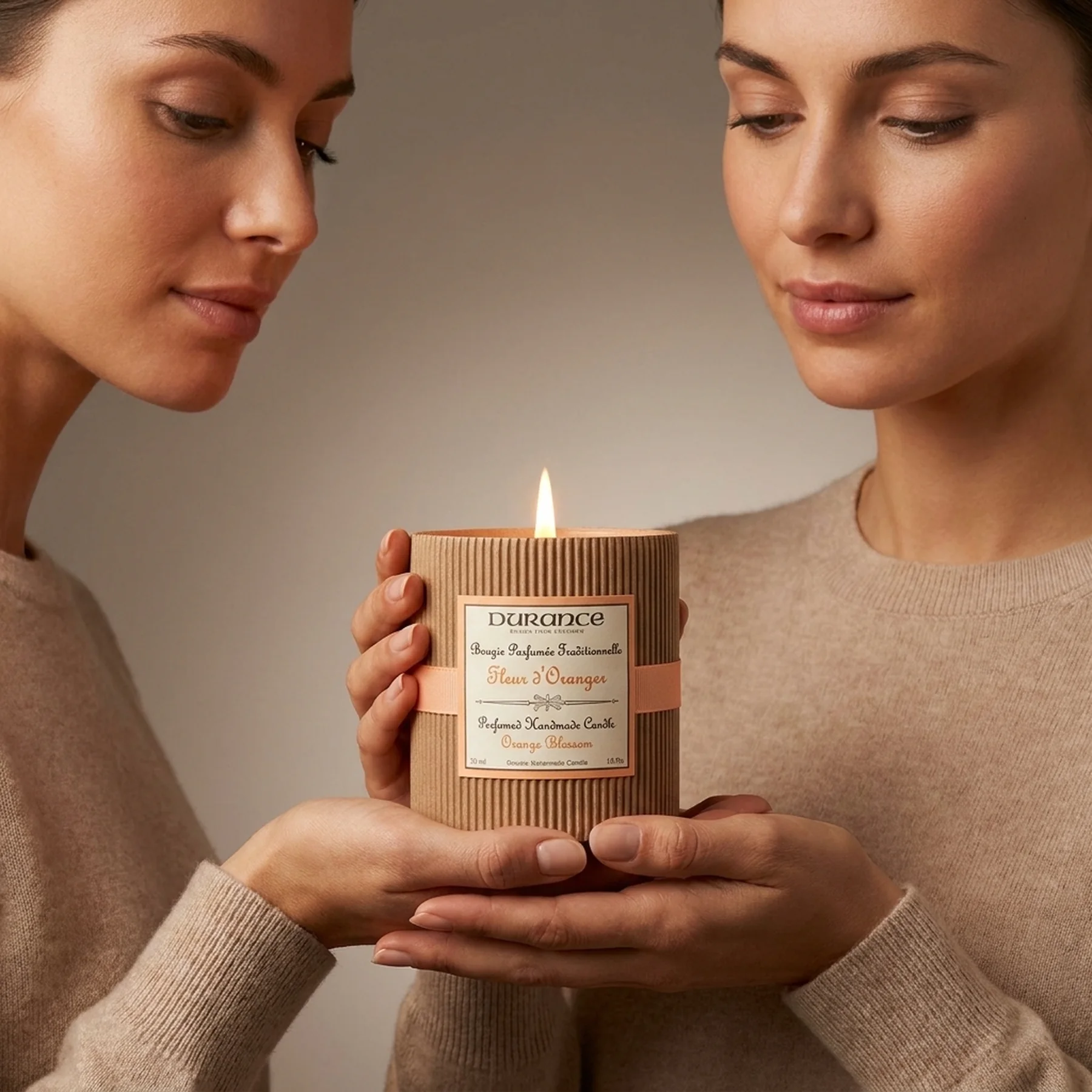 Парфюмированная свеча Durance Perfumed Handcraft Candle 180 г цветы апельсина