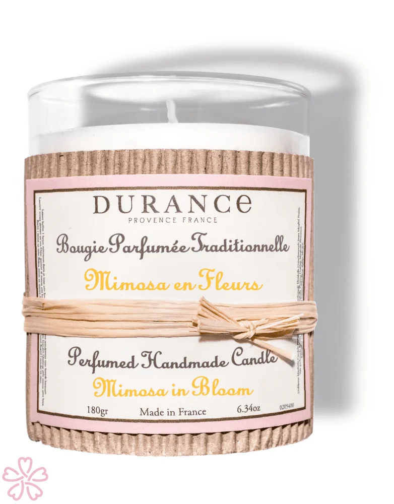Парфюмированная свеча Durance Perfumed Handcraft Candle 180 г Квіти мімози