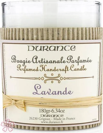 Парфюмированная свеча Durance Perfumed Handcraft Candle 180 г Лаванда