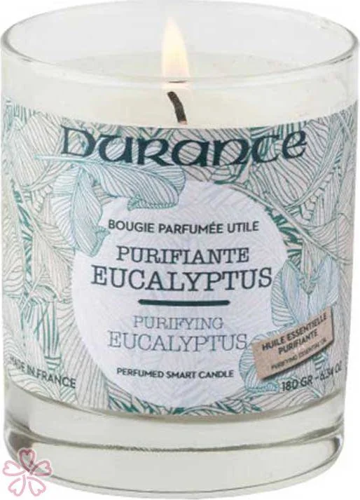 Парфюмированная свеча Durance Perfumed Handcraft Candle 180 г Евкаліпт, що очищує