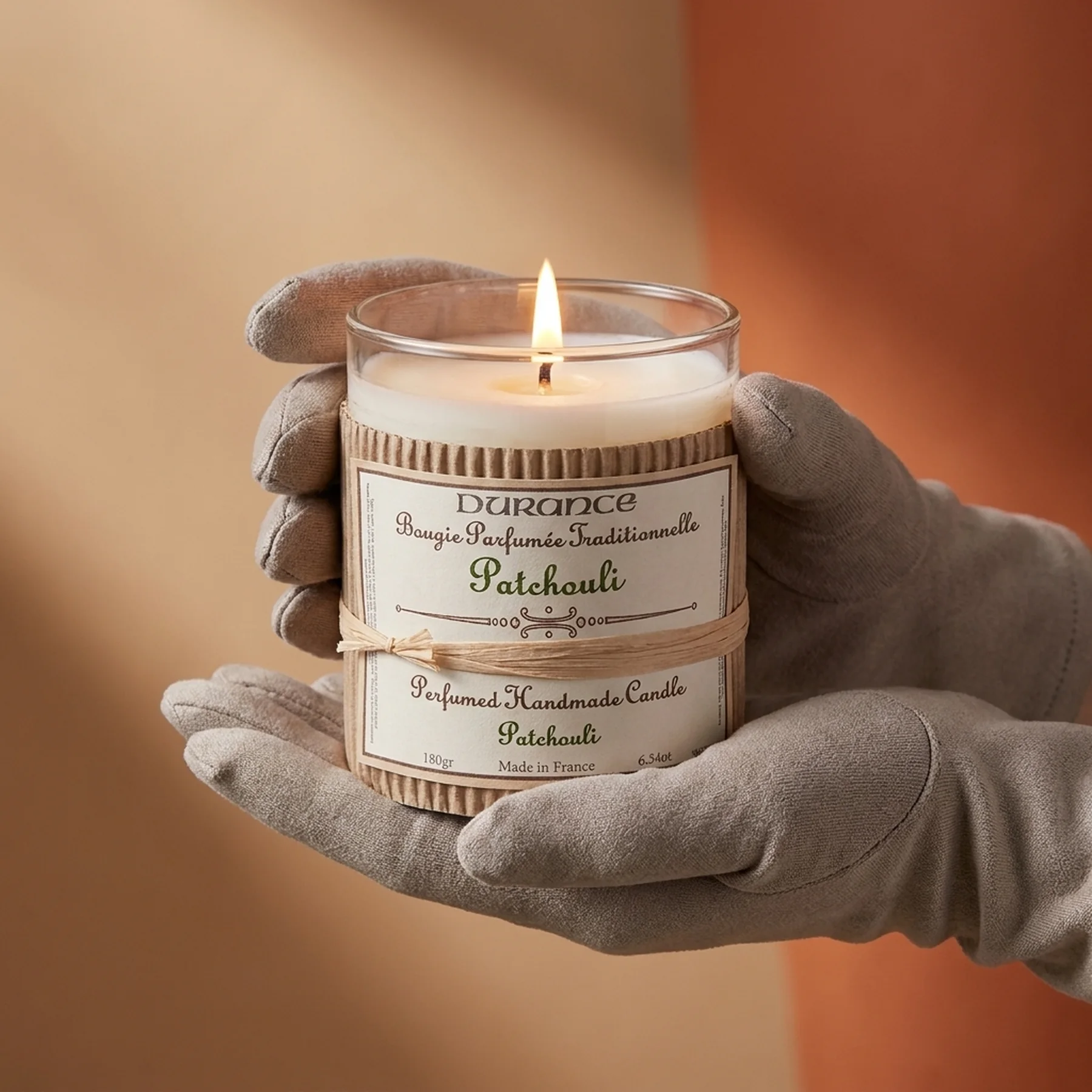 Парфюмированная свеча Durance Perfumed Handcraft Candle 180 г Пачули