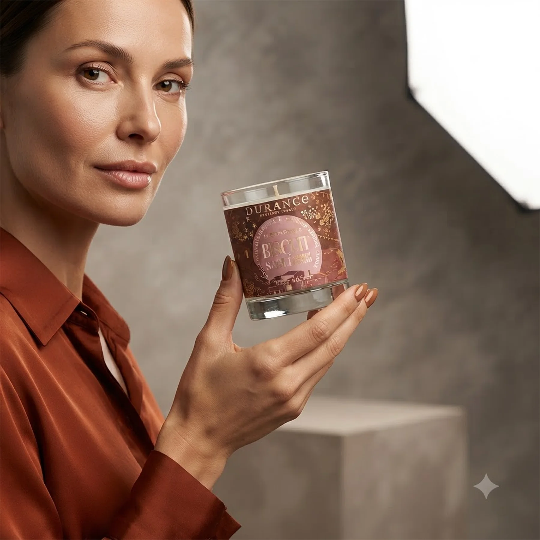 Парфюмированная свеча Durance Perfumed Handcraft Candle 180 г Пісочне тісто