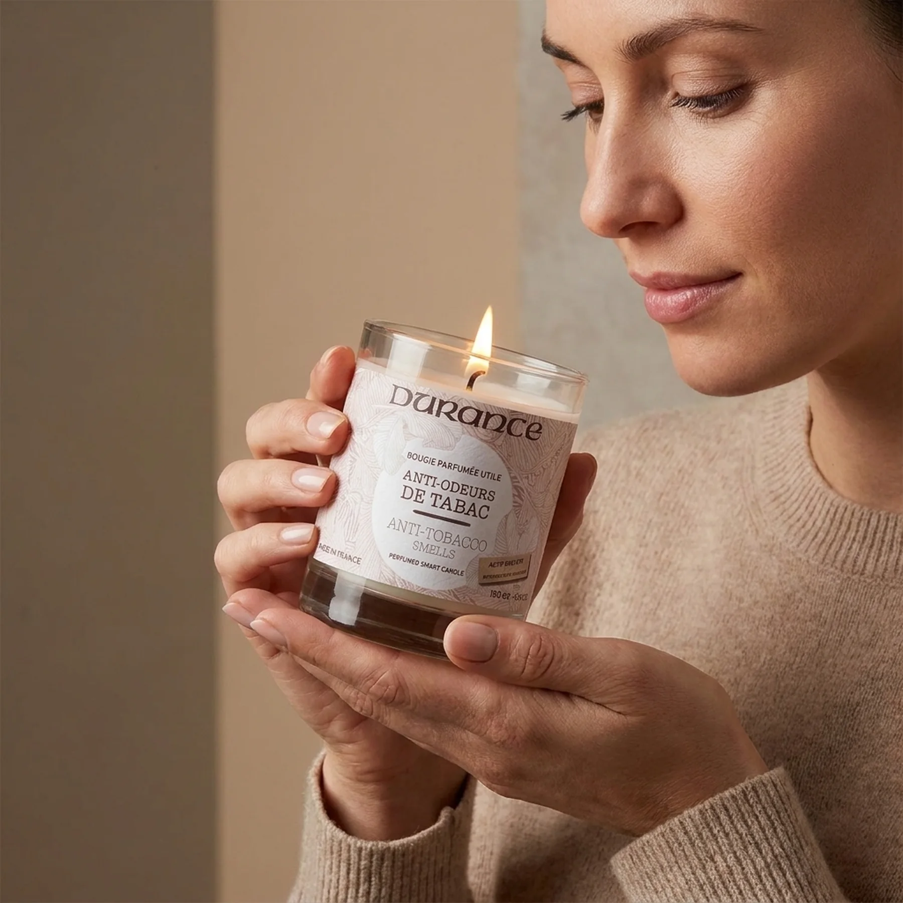 Парфюмированная свеча Durance Perfumed Handcraft Candle 180 г Проти запаху тютюну
