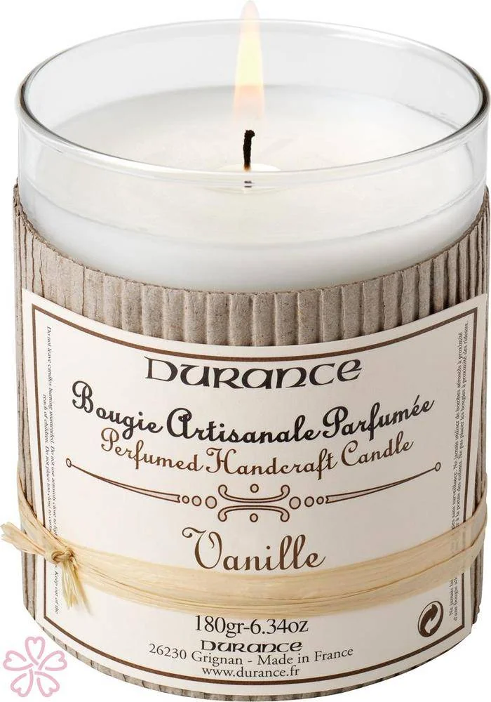 Парфюмированная свеча Durance Perfumed Handcraft Candle 180 г Ваніль