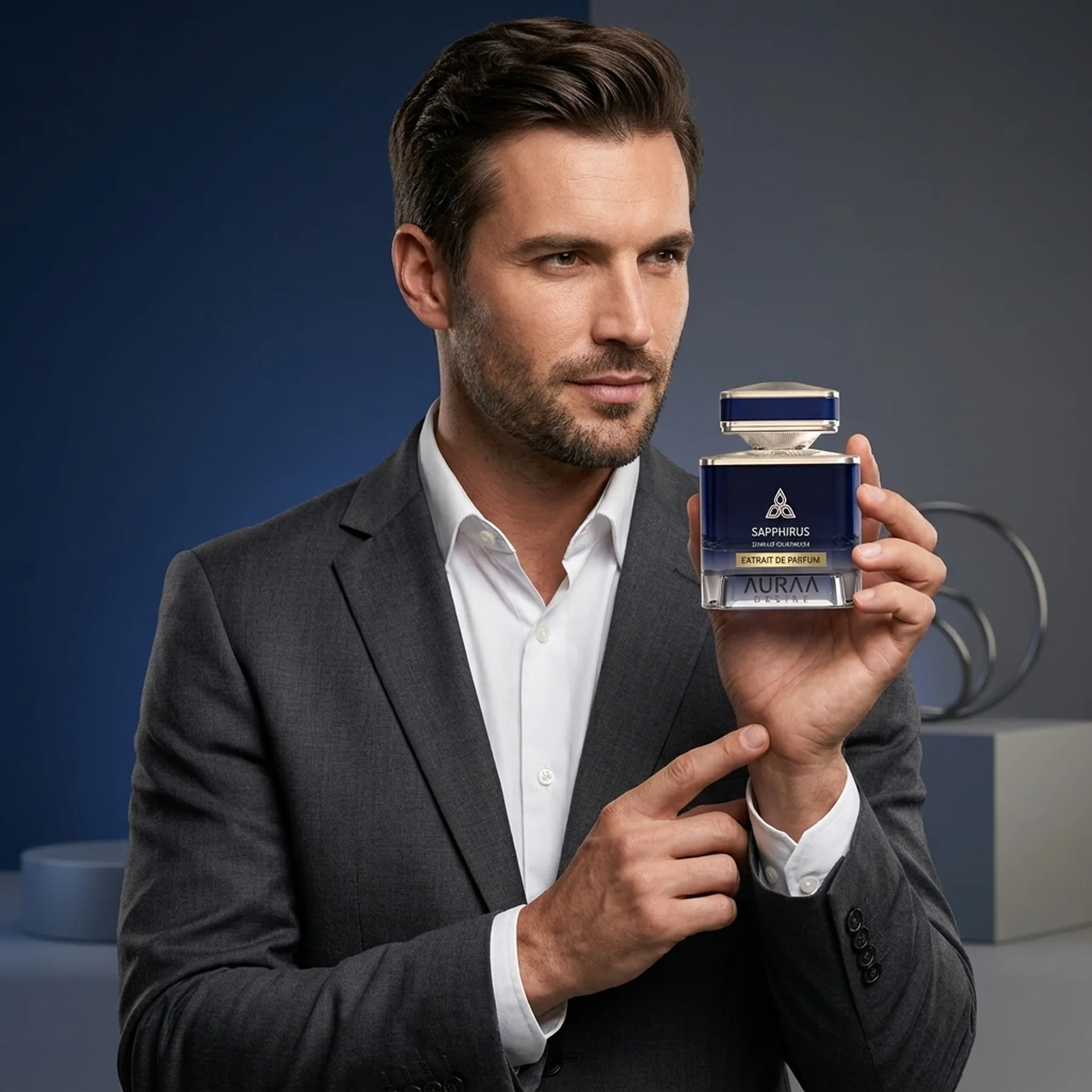 Парфюмированная вода для мужчин Auraa Desire Sapphirus Extrait de Parfum 100 мл