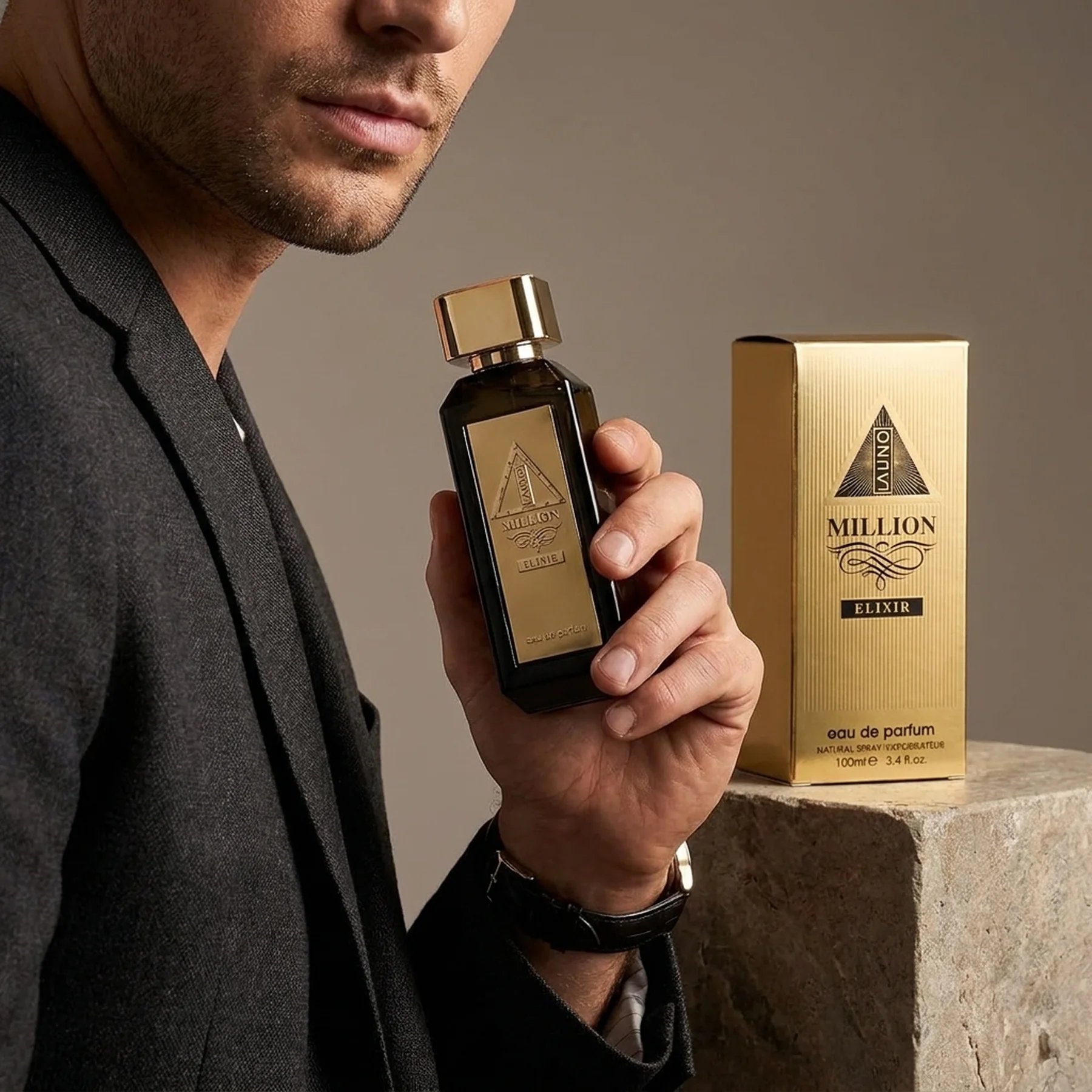 Парфюмированная вода для мужчин Fragrance World La Uno Million Elixir 100 мл