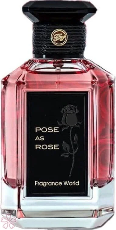 Парфюмированная вода для женщин Fragrance World Pose as Rose 100 мл