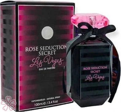 Парфюмированная вода для женщин Fragrance World Rose Seduction Secret Las Vegas 100 мл