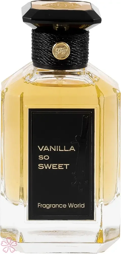 Парфюмированная вода для женщин Fragrance World Vanilla So Sweet 100 мл