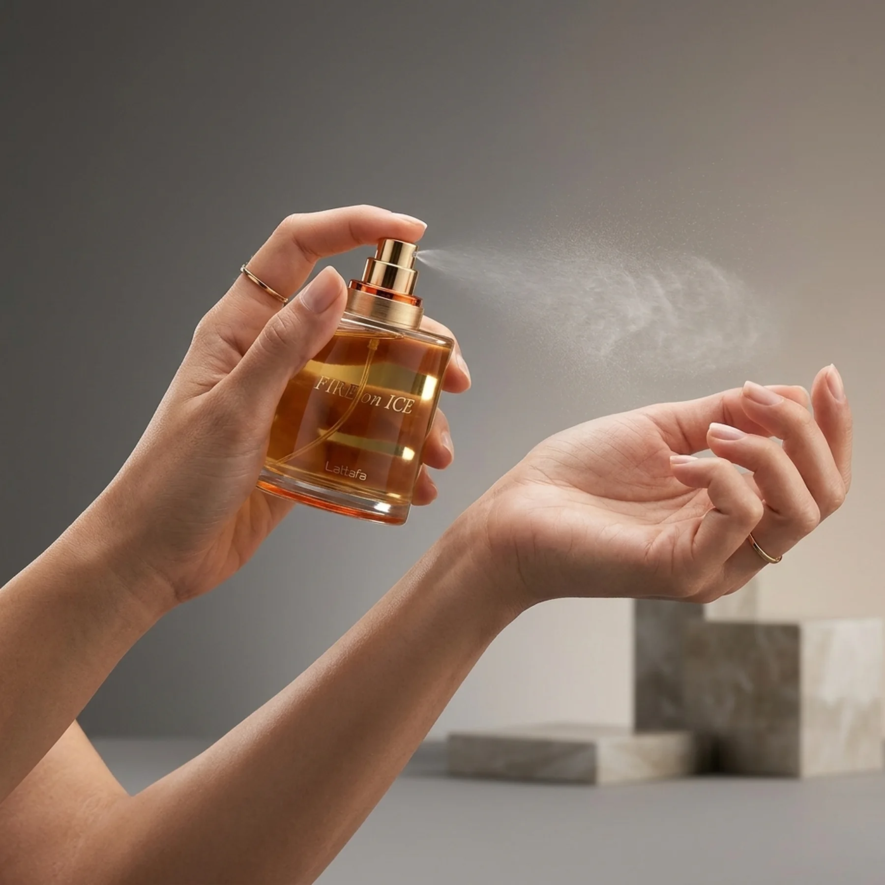 Парфюмированная вода для женщин Lattafa Perfumes Fire On Ice 110 мл