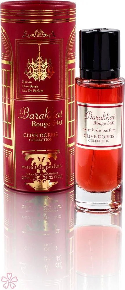 Парфюмированный экстракт для женщин Fragrance World Barakkat Rouge 540 Extrait 30 мл