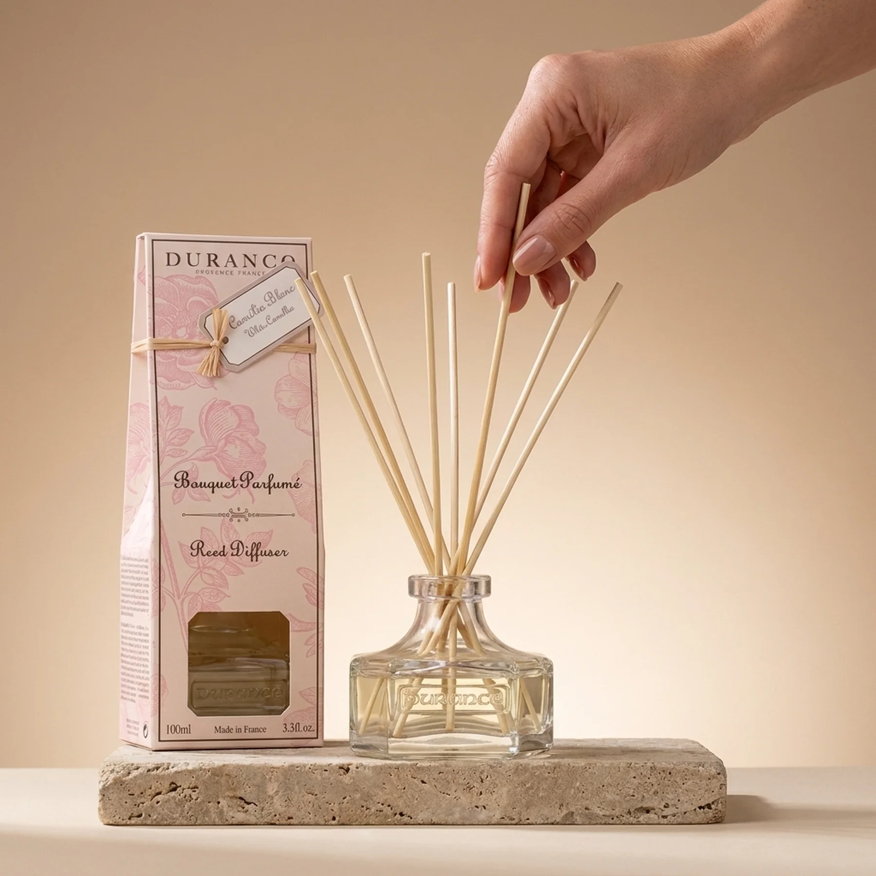 Парфюмированный набор ароматерапия Durance Perfumed Bouquets 100 мл Біла камелія