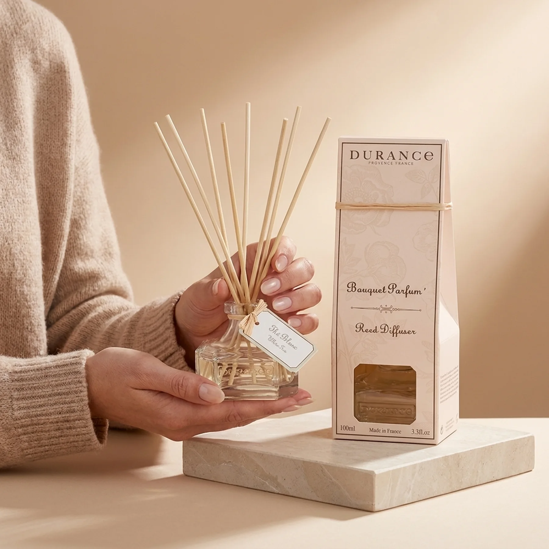 Парфюмированный набор ароматерапия Durance Perfumed Bouquets 100 мл Білий чай