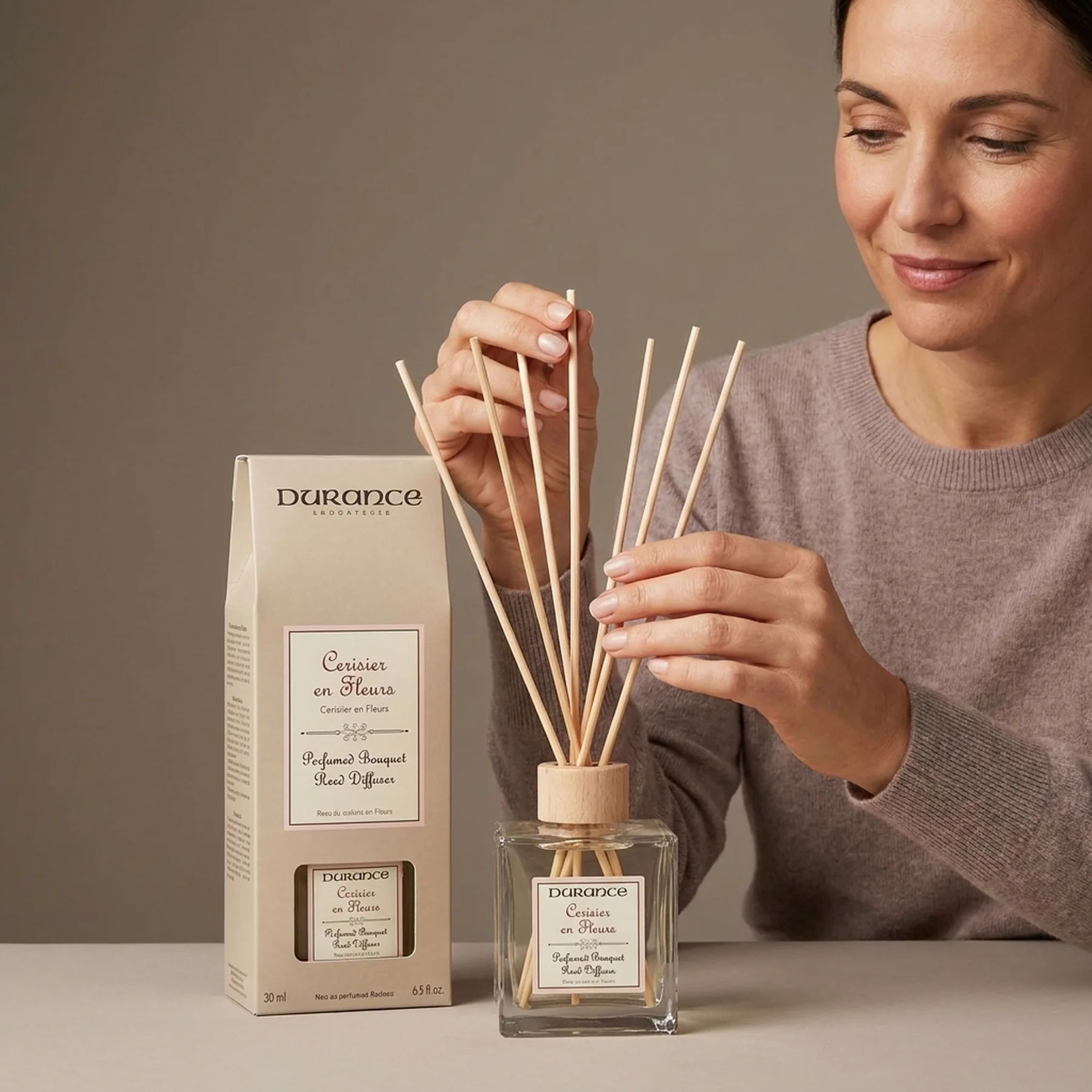 Парфюмированный набор ароматерапия Durance Perfumed Bouquets 100 мл Вишневий цвіт